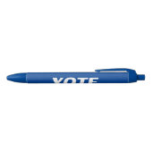 Stylo Noir "vote" - bleu blanc (Haut)