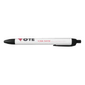 STYLO NOIR VOTER POUR VOTRE CANDIDAT (Bas)