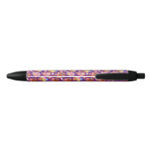 Stylo Noir Votre nom ou vos initiales sur la conception de cr (Dos)