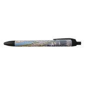 Stylo Noir Vue aérienne de Boston (Haut)