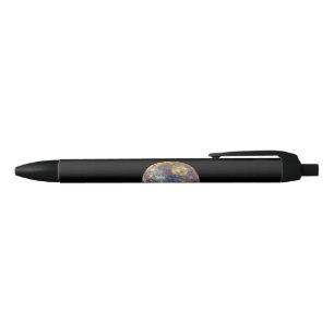Stylo Noir Vue colorée de Mercure