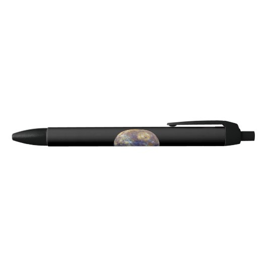 Stylo Noir Vue colorée de Mercure (Haut)
