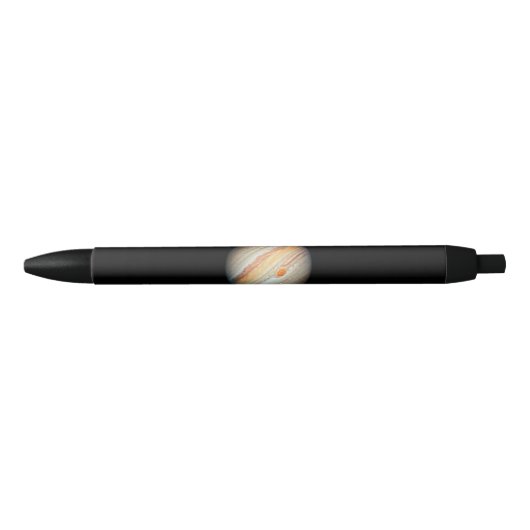 Stylo Noir Vue de la planète Jupiter (télescope Hubble) (Devant)