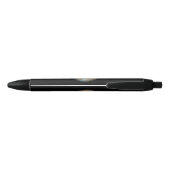 Stylo Noir Vue de la planète Jupiter (télescope Hubble) (Dos)