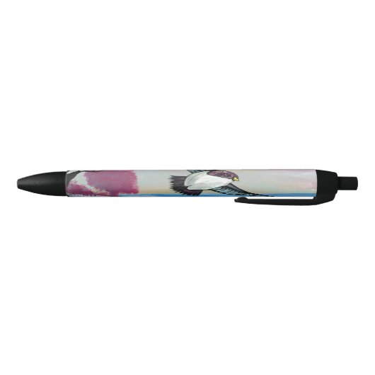 Stylo Noir Vue Oiseaux (Bas)