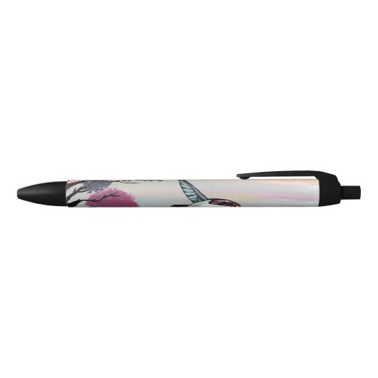 Stylo Noir Vue Oiseaux (Haut)