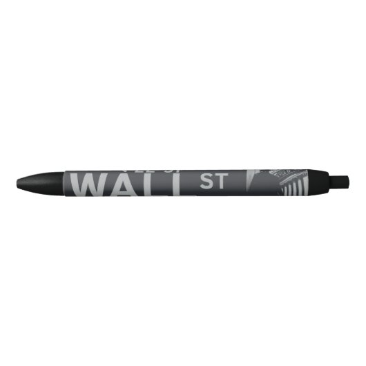 Stylo Noir Wall Street Pen (Devant)