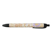 Stylo Noir Walter Crane Teazle & grenade Art Nouveau (Bas)