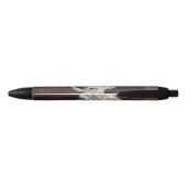 Stylo Noir Westie sur canapé (Dos)