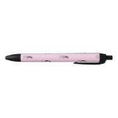 Stylo Noir Whimsical Skinny Chat noir rose (Bas)
