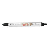 Stylo Noir Whippet Papa (Devant)