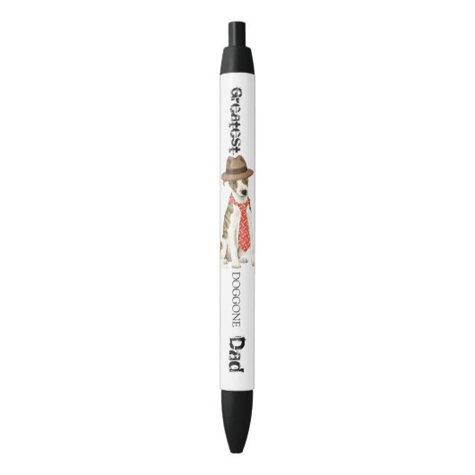 Stylo Noir Whippet Papa (devant Vertical)