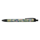 Stylo Noir Whispers de prairie : Pastel Fleurs sauvages (Haut)