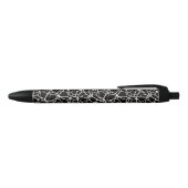 Stylo Noir White Web Texture + votre bachgr. & idées (Haut)