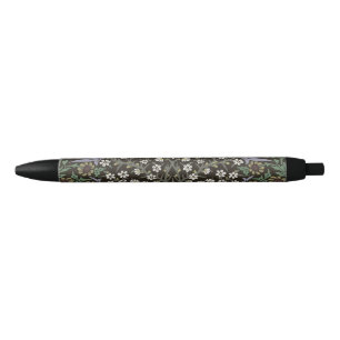 Stylo Noir William Morris Blackthorn Tapestry Floral