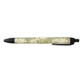 Stylo Noir William Morris Chrysanthemum Motif floral (Bas)
