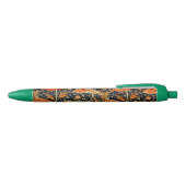 Stylo Noir William Morris design - Cray (Haut)