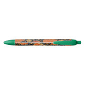 Stylo Noir William Morris design - Cray (Dos)