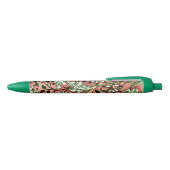 Stylo Noir William Morris design - Hyacinth (Haut)