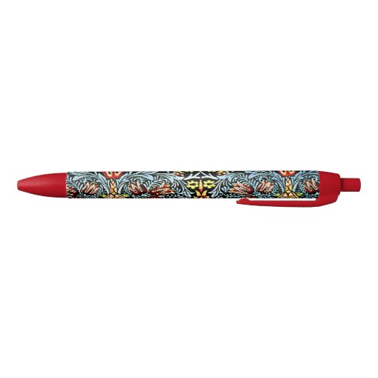 Stylo Noir William Morris design, Snakeshead (Bas)