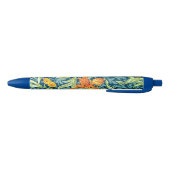 Stylo Noir William Morris - motif "Iris" (Bas)