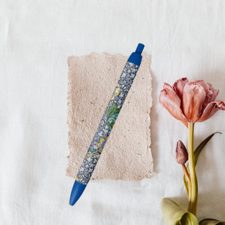 Stylo Noir William Morris Pen Kennet Bleu