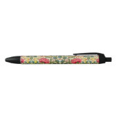 Stylo Noir William Morris Rose Floral Chintz rose (Haut)