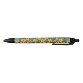 Stylo Noir William Morris Rose Wreath : Arts et Métiers class (Bas)