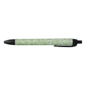 Stylo Noir William Morris Saule Fleur Classique Vert (Bas)