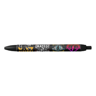 Stylo Noir World Okayest Welder souder idées cadeaux