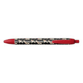 Stylo Noir Yellow Labs Chien Labrador Motif de récupération (Dos)