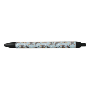 Stylo Noir Yorkshire Terrier Paws et Bones Yorkie Chien