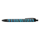 Stylo Noir Zebra Black et Blue Print (Haut)