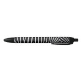 Stylo Noir Zebra Skin (Bas)