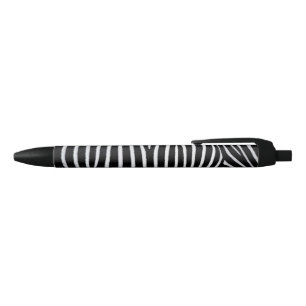 Stylo Noir Zebra Skin