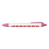 Stylo Noir Zoologie (Haut)