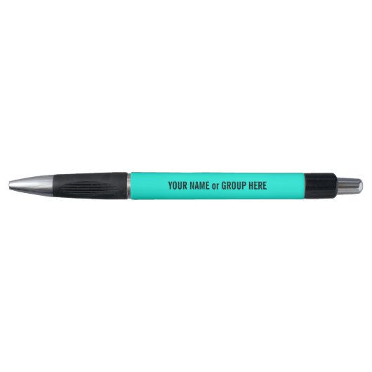 Stylo Nom de groupe personnalisé et texte promotionnel A (Devant)