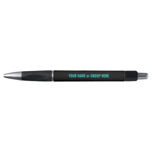 Stylo Nom de groupe personnalisé et texte promotionnel n (Devant)