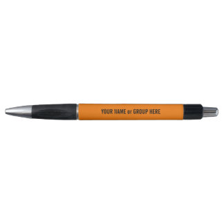 Stylo Nom de groupe personnalisé et texte promotionnel o