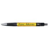 Stylo Nom de monogramme en or moderne, luxe abordable (Devant)