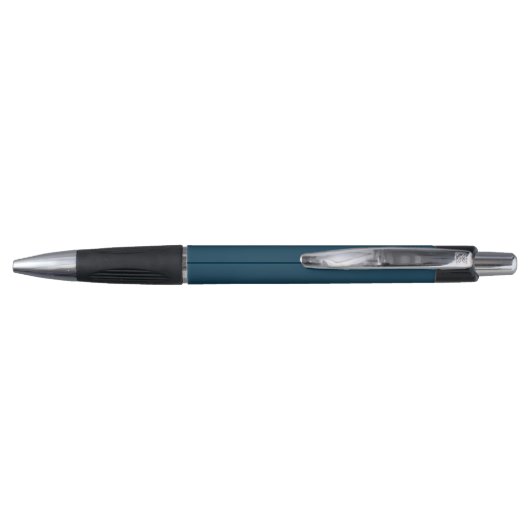 Stylo Nom d'enfant simple Marine Bleu (Dos)