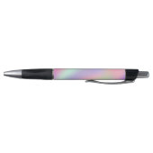 Stylo Nom holographique rose violet Quinceanera (Bas)