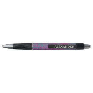 Stylo Nom personnalisable texture de grunge Abstraite