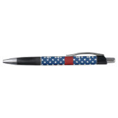 Stylo Nom personnalisé licorne patriotique (Haut)