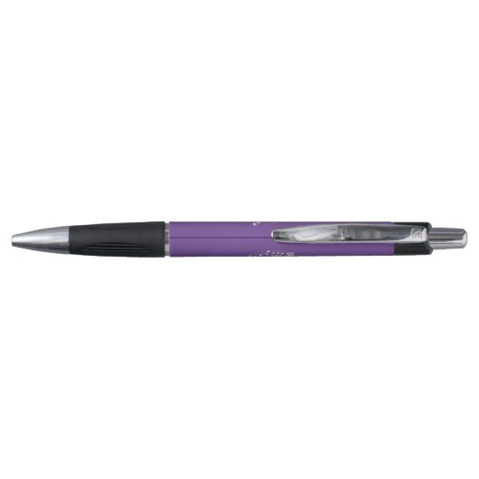 Stylo Note violette de musique (Dos)