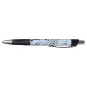 Stylo Notes de musique fantaisie Bleu (Bas)
