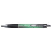 Stylo Notes musicales en vert clair de lune (Dos)