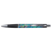 Stylo Nouvelle-Zélande Abalone Paua Shell Motif 1 (Dos)