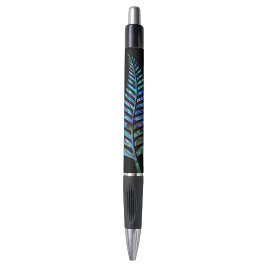 STYLO NOUVELLE-ZÉLANDE KIWI FERN PAUA (Devant (Vertical))