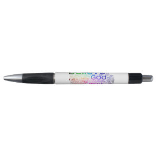 Stylo Nuage de mots chrétiens